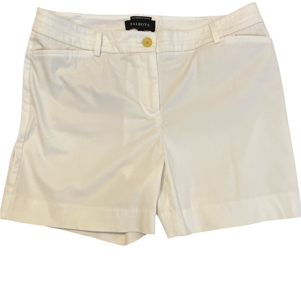 NWT Talbots “THE PERFECT SHORT” Women’s Size 6 White